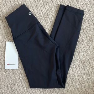 NWT Lululemon Wunder Train High-Rise Tight 25" Black Size 0